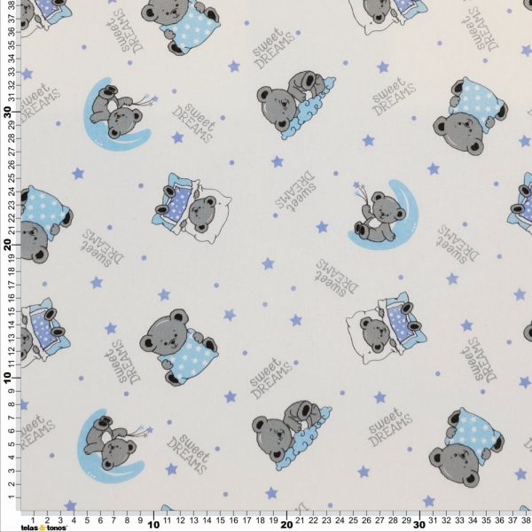 ALGODON OSITO GRIS/AZUL 40162143