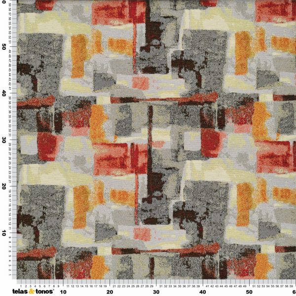 JACQUARD ELISEO ROJO 80162510