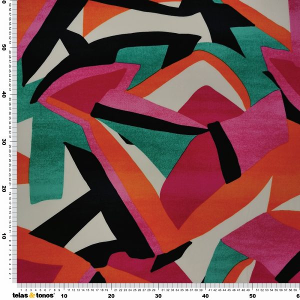 CHALIS GEOMETRICO FUCSIA 80163771