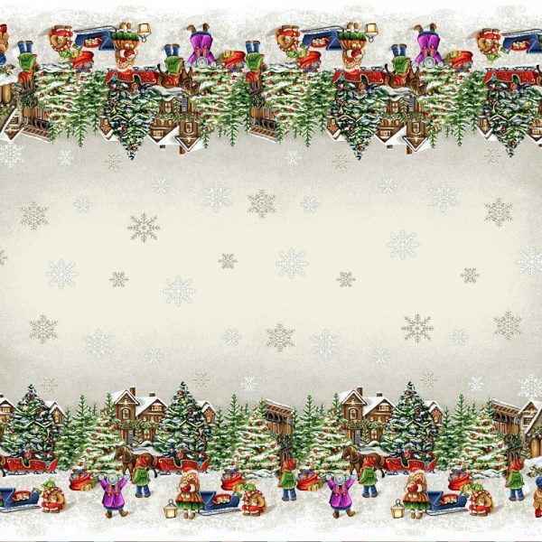MANTEL NAVIDAD CON LUREX 80164174